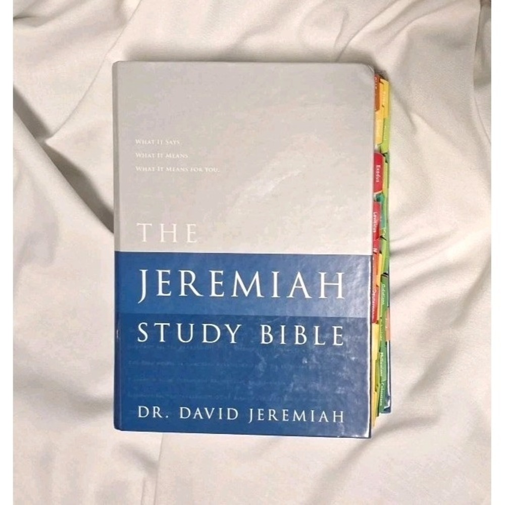 The Jeremiah Study Bible-NIV: What It Says. What It Means. What It Means for You